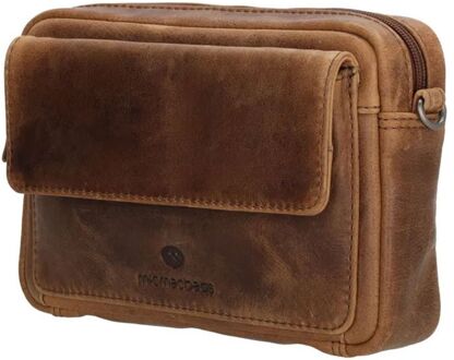 Next Navajo Shoulderbag 22351 brown schoudertas dames Bruin - H 14 x B 21 x D 4.5 cm