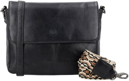 Next Navajo Shoulderbag black damestas Zwart - H 14 x B 24 x D 2 cm