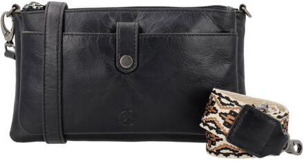 Next Navajo Shoulderbag black damestas Zwart - H 14 x B 24 x D 2 cm