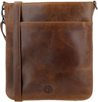 Next Navajo Shoulderbag brown damestas Bruin - H 28,50 x B 25,50 x D 9 cm