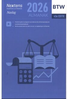 Nextens Btw Almanak / 2026 - Nico van Duijn