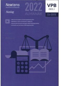 Nextens Vpb Almanak / Deel 1 2022 - Peter Tomesen