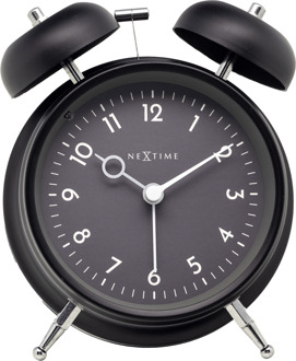 NeXtime Tafelwekker 12 x 14 x 6 cm-Metaal-NeXtime "Golden Hour"