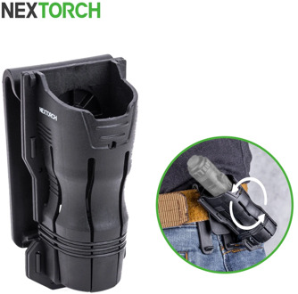 NEXTORCH 360 Degree Tactical Flashlight Holster Angle Rotatable Duable Flashlight Holder V6 for 27mm-30mm Diameter Flashlight