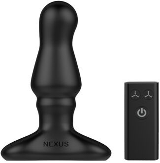 Nexus Bolster Vibrerende Buttplug met Opblaasbare Top - GEEN