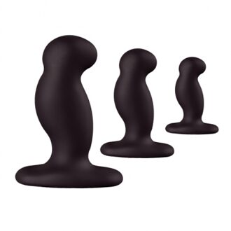 Nexus G-Play Trio - Buttplug set - Zwart