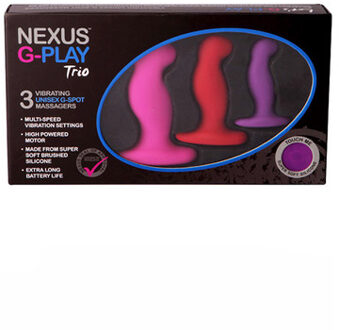 Nexus G-Play Trio Prostaat Massager - Zwart