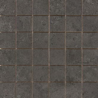 Nexus wand- en vloertegel - 30x30cm - Betonlook - Antracite mozaiek mat (antraciet) SW07310911-1