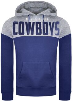 NFL Dallas Cowboys Pannelled Heren Hoodie Blauw - S