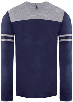 NFL Dallas Cowboys Pannelled Heren Top Blauw - XS