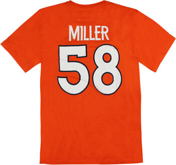 NFL Denver Broncos Von Miller 58 T-Shirt Oranje