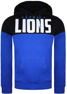 NFL Detroit Lions Pannelled Heren Hoodie Blauw - 3XL