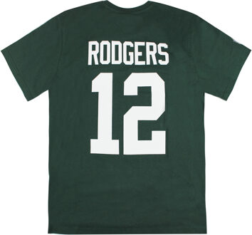 NFL Green Bay Packers Aaron Rodgers 12 T-Shirt Groen