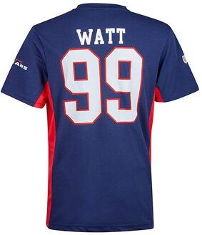 NFL Houston Texans 99 JJ Watt Heren T-shirt - maat XL Blauw