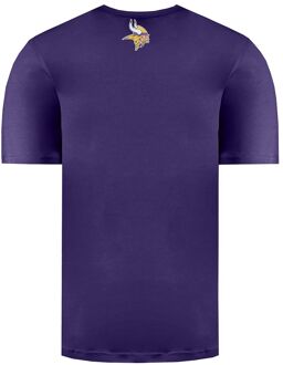 NFL Minnesota Vikings Heren Paars/Geel T-Shirt - maat M