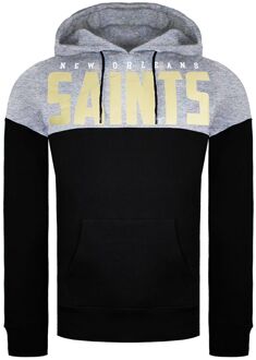 NFL New Orleans Saints Pannelled Heren Hoodie Grijs