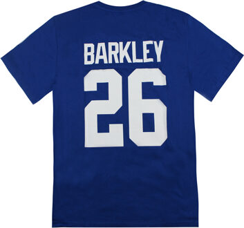 NFL New York Giants Saquon Barkley T-Shirt - maat M Blauw