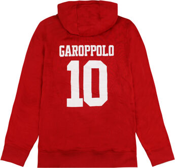NFL San Francisco 49ers Jimmy Garoppolo 10 Hoodie Rood