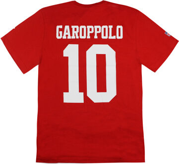 NFL San Francisco 49ers Jimmy Garoppolo 10 T-Shirt - maat Rood