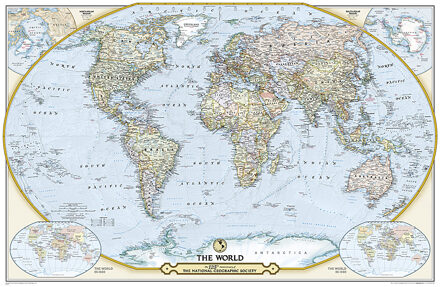Ngs 125th Anniversary World Map