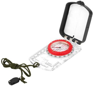 NH NaruteHike Outdoor Professionele Multifunctionele Lichtgevende Transparante Kompas Camping Wandelen Kompas In Voorraad