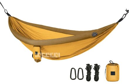 NH18D002-C Zelf Rijden Reizen Kamp Opblaasbare Buis Opknoping Bed Outdoor Indoor Thuis Slapen Swing Slaapzaal Sandbeach Hangmat geel