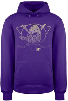 NHL Anaheim Ducks Fade 1 Heren Hoodie - maat M Paars
