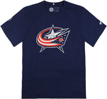 NHL Columbus Heren T-shirt - maat M Blauw