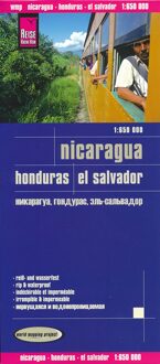 Nicaragua, Honduras, El Salvador 1 : 650 000