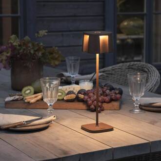 Nice Tafellamp - Roestbruin