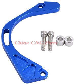 NICECNC Aluminium Case Saver Motor Protector Guard Voor Yamaha Raptor 660 2001 2002 2003 2004 2005 ATV Blauw
