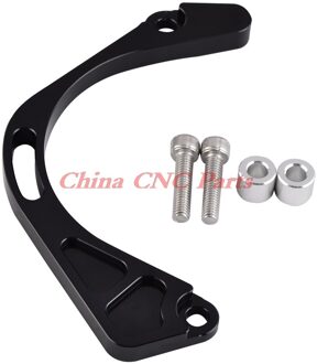 NICECNC Aluminium Case Saver Motor Protector Guard Voor Yamaha Raptor 660 2001 2002 2003 2004 2005 ATV zwart