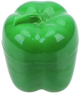 Niceyard Plastic Groente Containers Opbergdoos Ui Knoflook Tomaten Citroen Groene Peper Korrels Sorteren Container Scherper Box groen Pepper