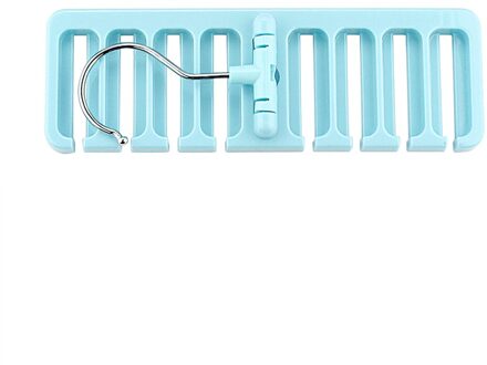 Niceyard Thuis Opslag Kast Rack Sjaal Hanger Droogrek Wasserette Hanger Ceintuur Organisator Kleren Houder Organisatie Blauw