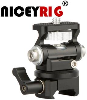 NICEYRIG DSLR Camera Veld Monitor Houder met NATO Lock Klem Voor 5 inch of 7 inch monitor