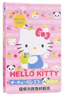 Nichiban Sanrio Hello Kitty Bandage Pink 10 pcs