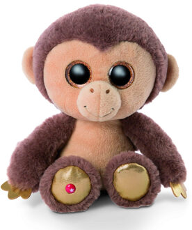 Nici aap Hobson pluche knuffel - bruin - 25 cm