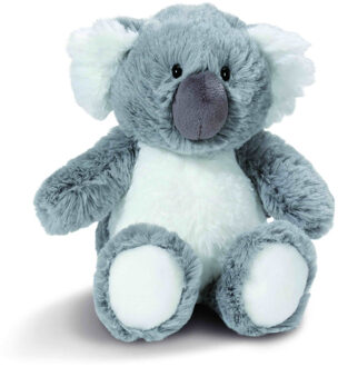 Nici koala pluche knuffel - grijs - 20 cm - Knuffeldier