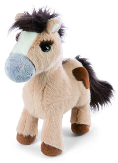 Nici Mystery Hearts Pony/paard Loretta pluche knuffel - beige - 25 cm - Knuffeldier