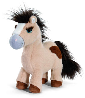 Nici Mystery Hearts Pony/paard Loretta pluche knuffel - beige - 35 cm - Knuffeldier