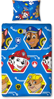 Nickelodeon dekbedovertrek - 1-persoons (140x200 cm + 1 sloop) Blauw