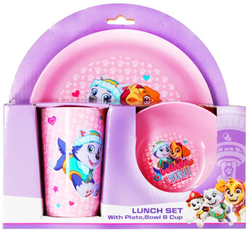 Nickelodeon – Paw Patrol - Lunchset – Skye – Roze