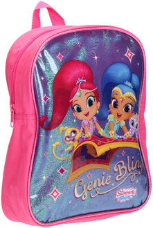 Nickelodeon rugzak Shimmer en Shine Genie Bling 10L roze/blauw