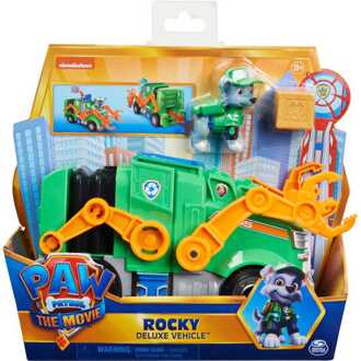 Nickelodeon speelgoedauto Paw Patrol Deluxe Rocky junior groen