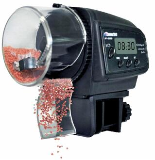 Nicrew Lcd Elektronische Automatische Vis Feeder Dispenser Timer Automatische Tank Voedsel Voeden Machine Aquarium Auto Fish Feeder Timer