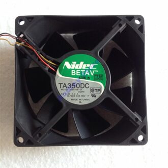 Nidec TA350DC M34789-57 CQ4 9238 DC12v 1A 9 Cm 3-Wire Dubbele Kogellager Koelventilator Air Blower