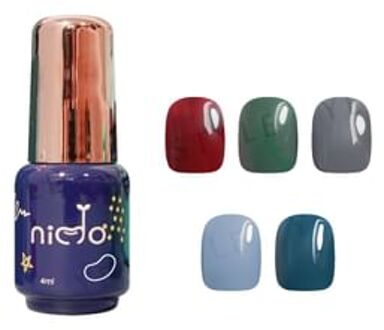 Nido Mini One Step Nail Gel Morandi Hood Series 227 Super Thick Uji Matcha