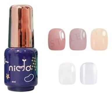 Nido Mini One Step Nail Gel Wagashi Series 213 Sakura Lotus Root Puffs