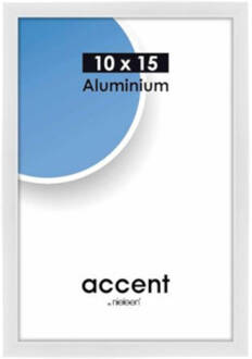 Nielsen Fotolijst Accent 10 X 15 Aluminium Wit