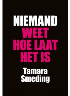 Niemand weet hoe laat het is - Boek Tamara Smeding (9089549234)